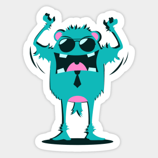 FURRY MONSTER #3 Sticker